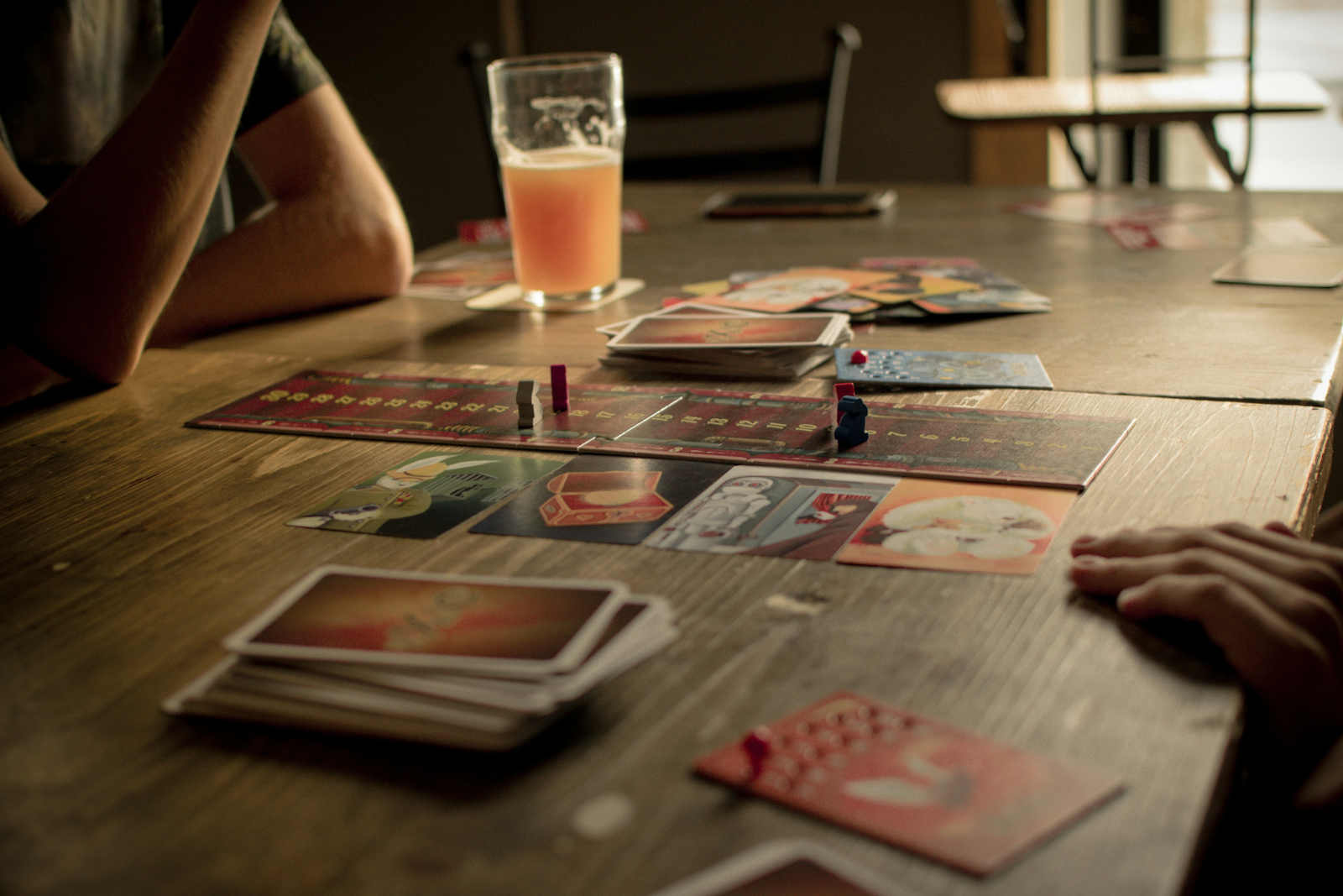Placeholder image of a board game cafe